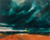 Sturm II, Acryl auf Leinwand, 80 x 100 cm, 2020