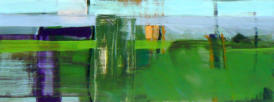 von Ort zu Ort III, Acryl auf MDF, 80 x 30 cm, 2007