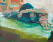 Anna im Licht, Acryl auf Leinwand, 120 x 150 cm, 2006