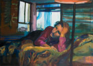 Sehnsucht, Acryl auf Leinwand, 100 x 140 cm, 2009